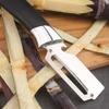 Быстрое чистящее средство Овощечистка Лезвие из нержавеющей стали Фрукто-картофелечистка 2-в-1 Открывалка для бутылок Для моркови