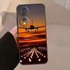 Airplane Plane Aircraft Case For Honor X9a X9b X8 X9 X7 X6 a 8X 9X Cover For Honor Magic 5 4 Lite Pro 50 70 90 Lite