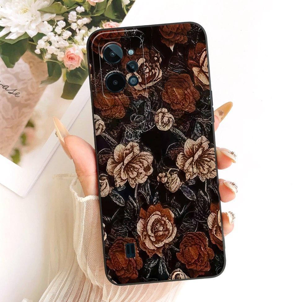 Чехол для Realme C31 4G Чехол RMX3501 Модный Мультяшный Милый Забавный Расписной Силиконовый Funda Для Телефона Real me C31 4G