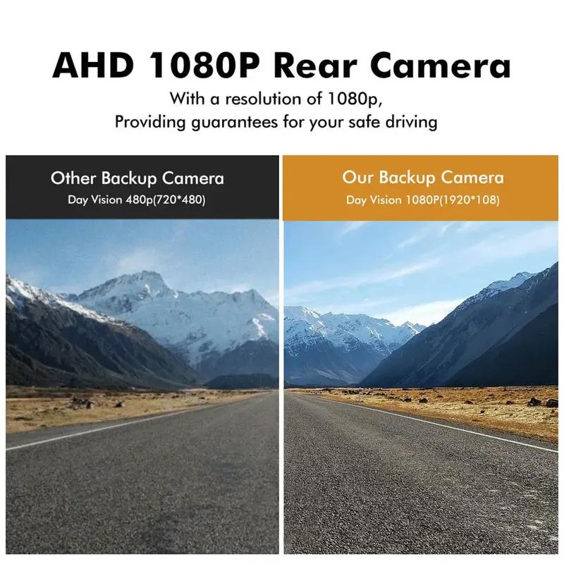 SMARTOUR AHD 1080P Car Rear View Camera for Mitsubishi Outlander XL Citroen C-Crosser Peugeot 4007 HD Night Vision Waterproof Re