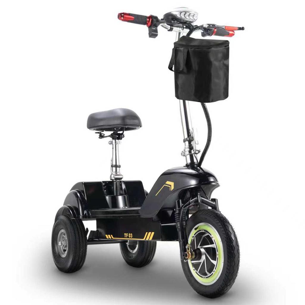 Twofish TF03 Three-wheeled Electric Scooter 500W Motor 48V15Ah Battery 28km/h Max Speed 30km Max Range