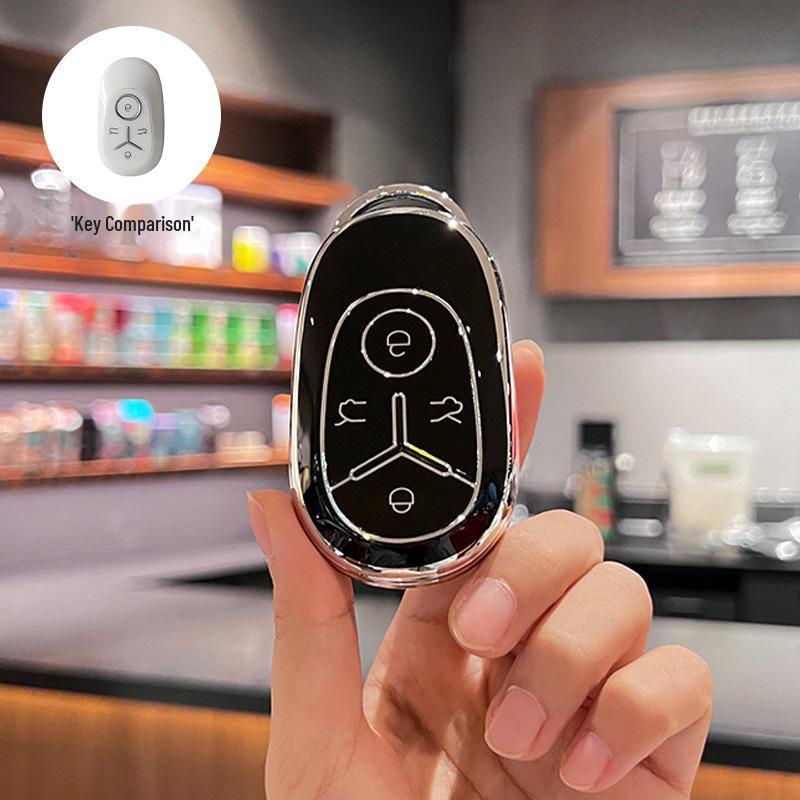 Чехол для ключа Geely Star Wish 2024 - Милый геометрический дизайн для женщин