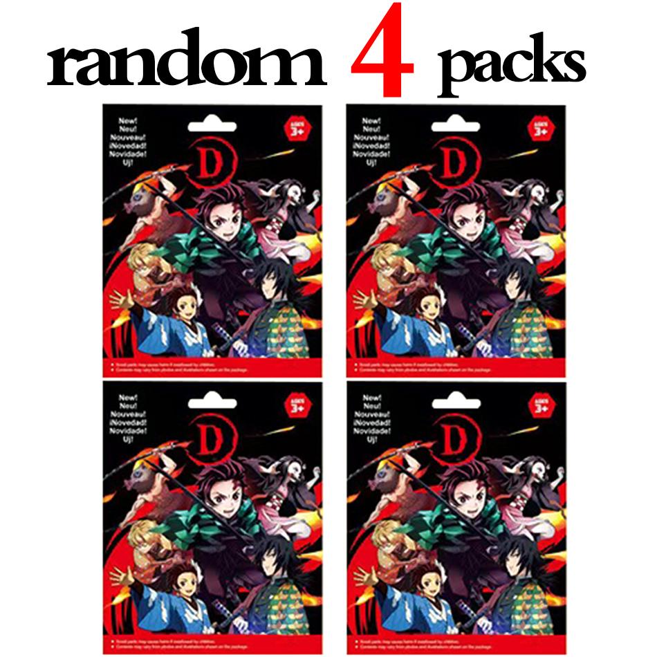 2-24 шт. Фигурки Аниме Клинок Рассекающий Демонов Mystery Box Blind Box Игрушки Подарки ПВХ модель Взрослые Декоративные Подарки на День Рождения Детей Рождество