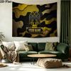 Custom Name AEK Athens Printed Tapestry – Wall Hanging for Bedrooms, Dorms, and Home Decor