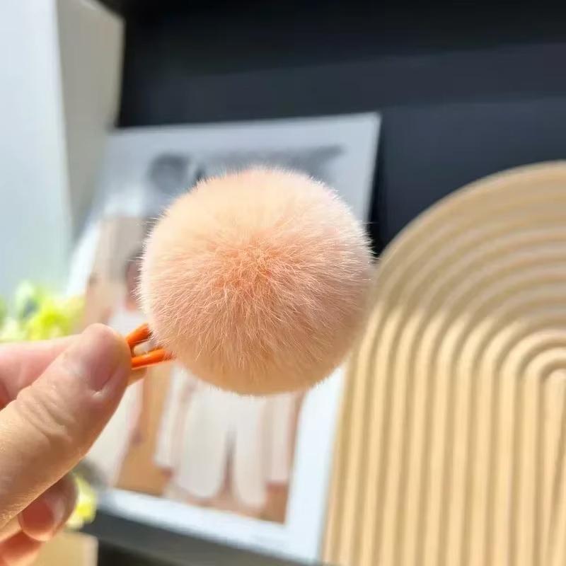 Новые 1 шт. красочные плюшевые заколки для волос Y2K Star BB для женщин, милые пушистые заколки для челки по бокам, корейский модный головной убор