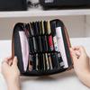 RFID Minimalist Multifunctional Organ Long Wallet, Zippered PU Pickup Bag, Women's Mobile Phone Wristband Bag