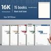 A4 Thickened Draft Book: Blank Paper for Primary to High School Math Students