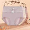 High-Waisted Tummy & Butt Lift Seamless Cotton Panties for Women, Plus Size