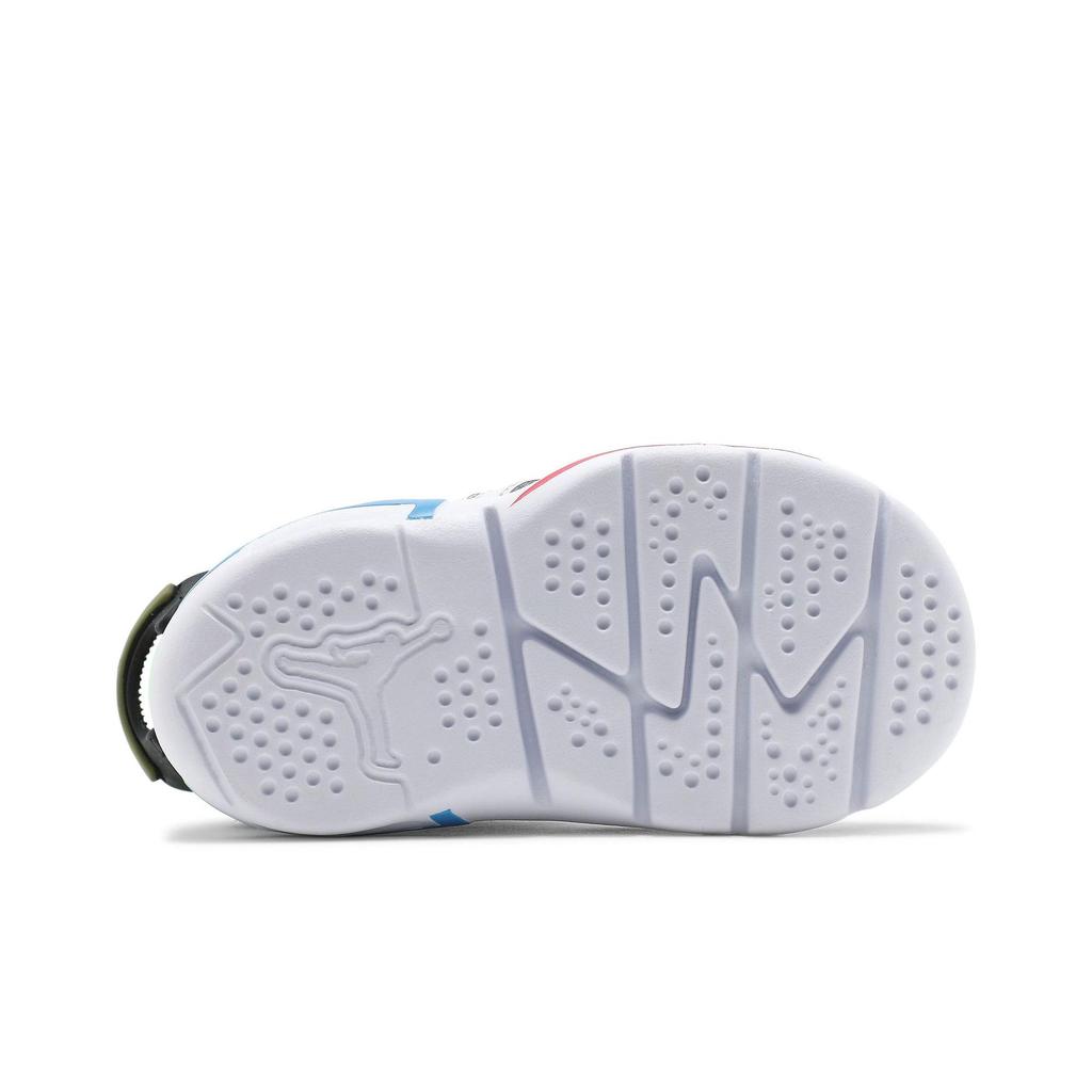 Air Jordan 6 Retro Little Flex Toddler 'Multi White' (Unisex) White / Ghost Green / Black / Coast Toddler Shoes CT4417 103