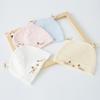 Spring Autumn Pure Cotton Baby Hat for Newborns - Thin, Boneless, Fontanel Protection