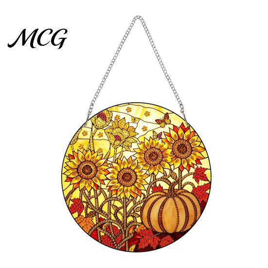 Sparkly Window Hanging Decoration Diamond Art Suncatcher Kit, DIY Sun Catcher Craft Home Decor Acrylic Decoration, Faux Project for Adults 5D