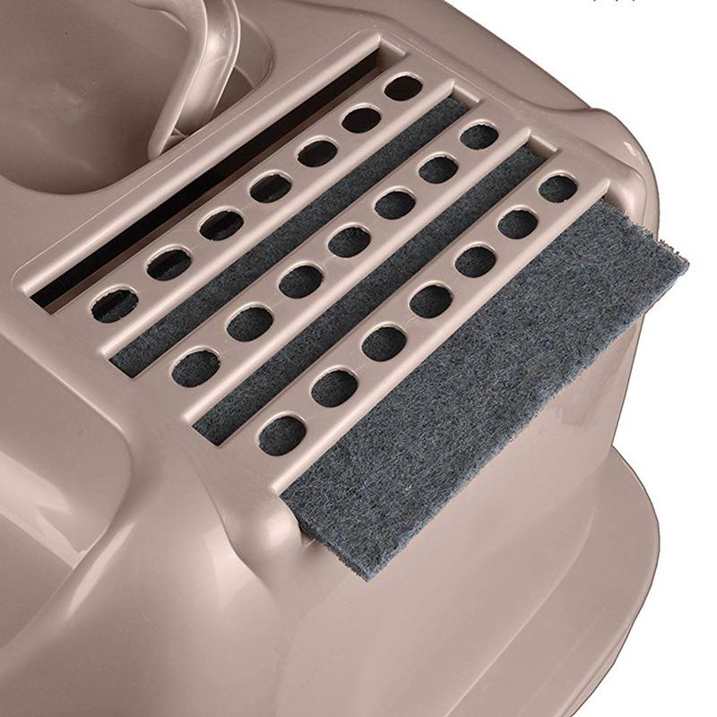 4 Pcs Activated Carbon Filters Cat Litter Boxes Charcoal Filter Cat Litter Pans Filters