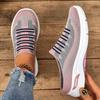 Women's Breathable Mule Sneakers, Casual Athletic Walking Backless Shoes, Lightweight Slip-On Sports Shoes