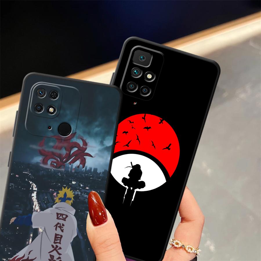 Чехол для Xiaomi Redmi 10 14C A1 A2 Plus A4 9 12C A5 13C A3 K40 K80 Pro Funda Чехол для телефона Крутой Наруто