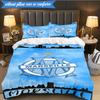 3PCS Mar-seille With Pride Emblem Printed Soft Bedding Set,Including 1pc Duvet Cover And 2pcs Pillowcases Perfect for Bedroom, Dormitory, Fan gift