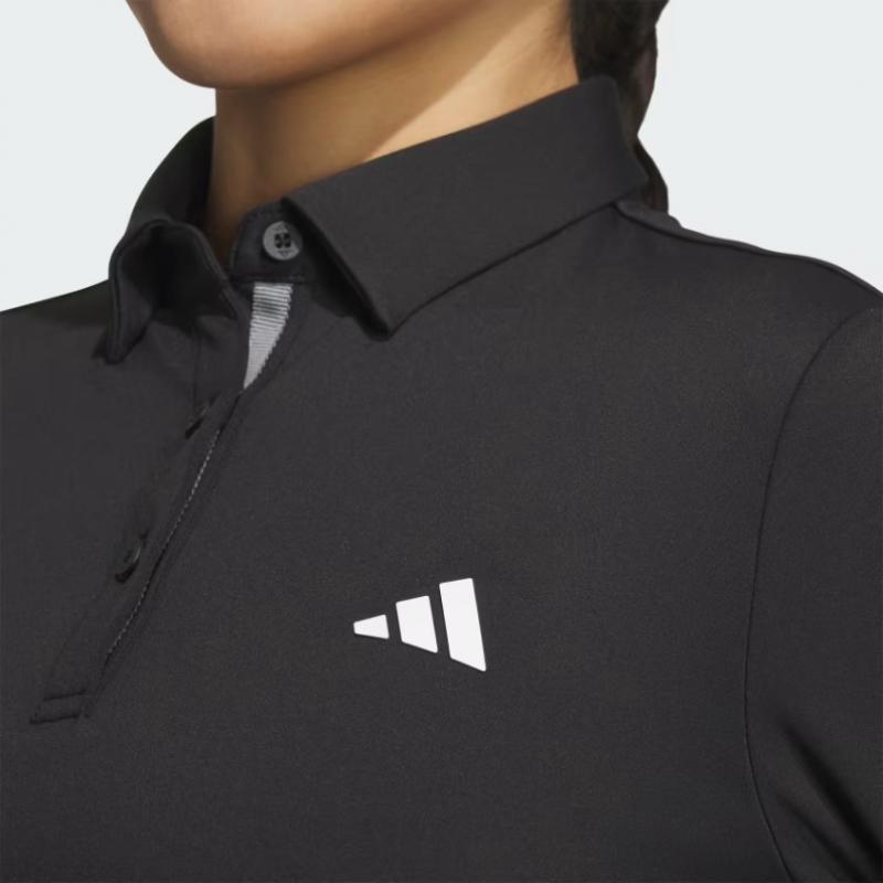 Adidas Golf Women S Long Sleeve Polo Shirt iS4789