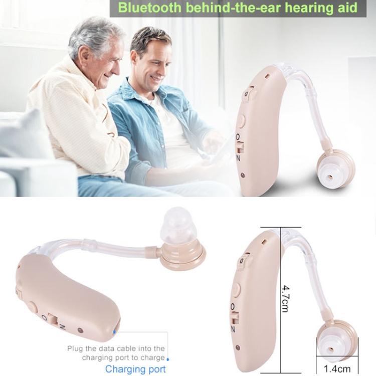 G25 Bluetooth слуховой аппарат для пожилых людей усилитель звука звуковой коллектор, цветной: US Plug