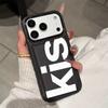 Белый английский поцелуй Чехол для телефона Для IPhone 17 17Air 16 15 Чехол Для IPhone 11 13 12 14 Pro Max 16 15 14 Plus Чехол-обложка Funda