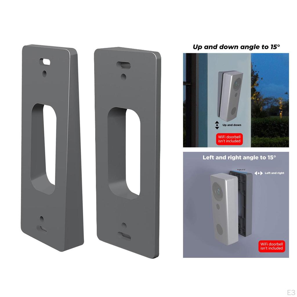 Кронштейн для дверного звонка с регулируемым углом наклона для легкой установки