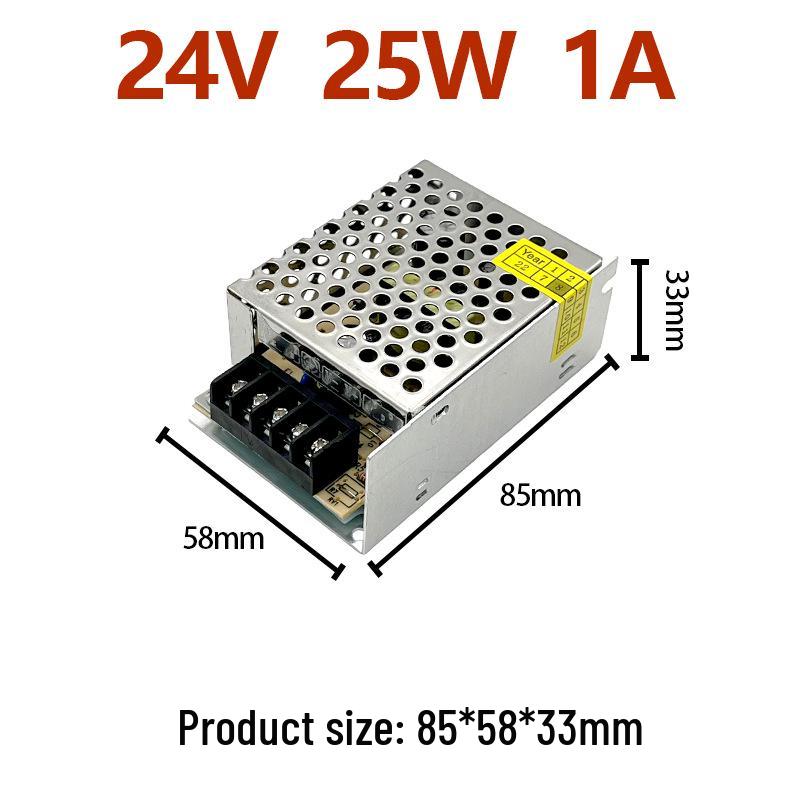 Импульсный источник питания 220 В на 24 В постоянного тока 15 А со светодиодным дисплеем, трансформатор 5 В/12 В