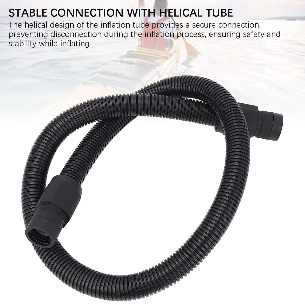 Надувной лодочный насос, адаптер, воздушный шланг, комплект, электрический насос для гребной доски, аксессуары для воздушного насоса с 6 баллонами воздуха