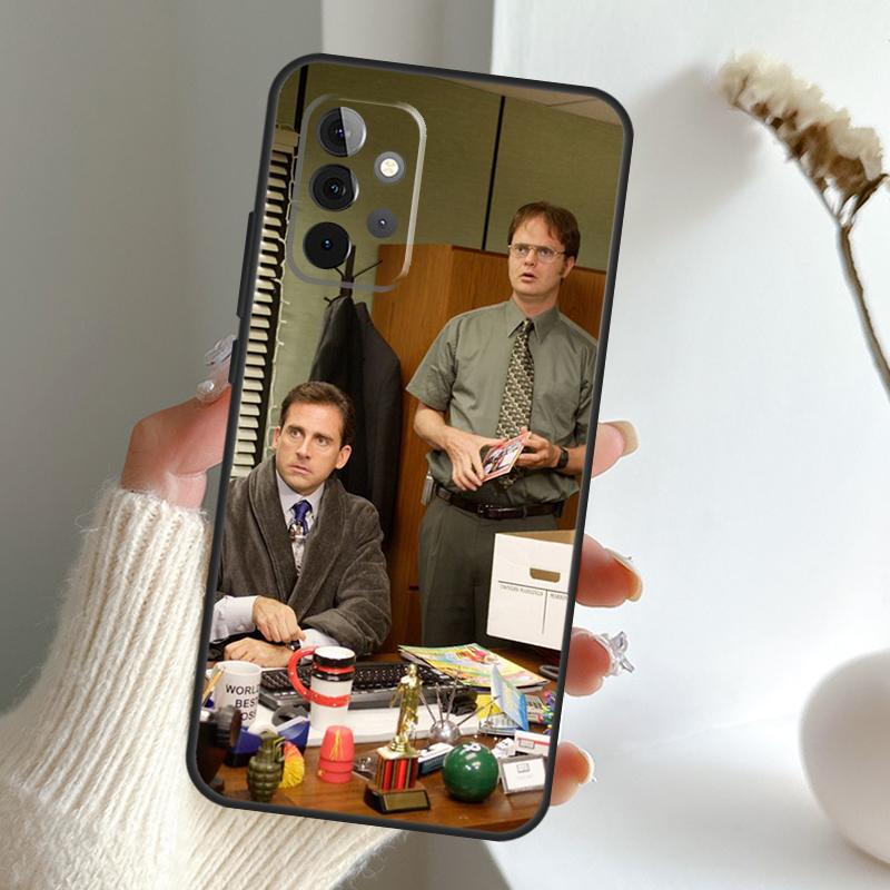 The Office Michael Scott Case For Samsung Galaxy A13 A33 A53 A06 A17 A56 A36 A26 A16 A15 A35 A55 A34 A54 A52 A12 A32