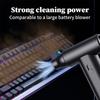 110000PRM Compressed Air Duster Brushless Motor Electric Air Duster Rechargeable Cordless Air Blower for Electric Devices Clean