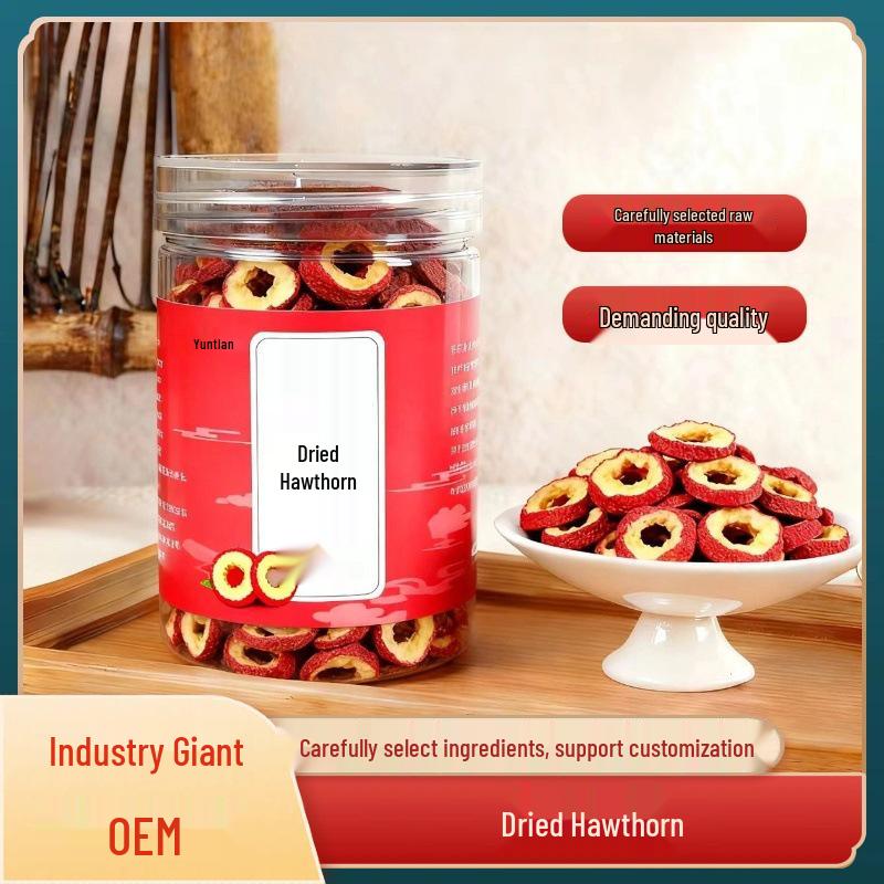 Seedless Dried Hawthorn Tea Bags - Raw Old Style Hawthorn Slices
