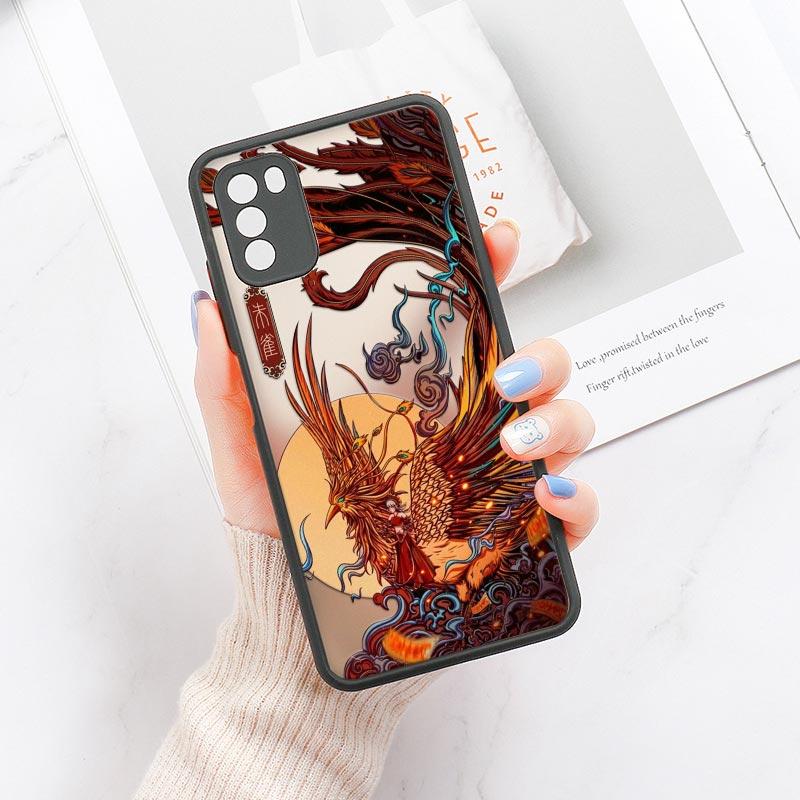 Крутой чехол для телефона с тигром, драконом и облаками для Xiaomi Mi 11 Lite 5G NE 12 12T Pro 11T 9 10 Cover POCO X3 NFC F3 M3 M4 X4 Pro Матовый Funda