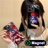 HSR Acheron Стеклянный чехол для мобильного телефона MagSafe для iPhone 17 16 15 14 13 12 11 Air Pro Max Plus Mini Цветной чехол