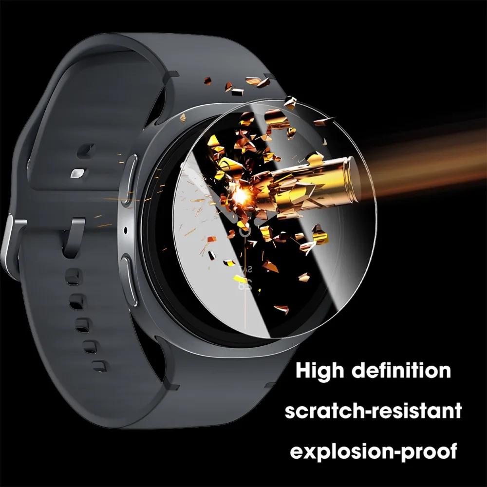 10/1 шт. Защита от подглядывания для Samsung Galaxy Watch 8 40 44 мм Classic 46 мм Ultra 2025 Закаленное стекло Защитная пленка HD Защитные пленки для экрана