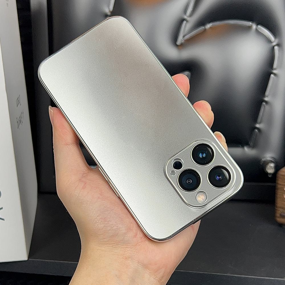 Ультратонкий матовый защитный чехол для мобильных телефонов Apple 12, 13, 14, 15. Противоударный, полнокомплектный дизайн.