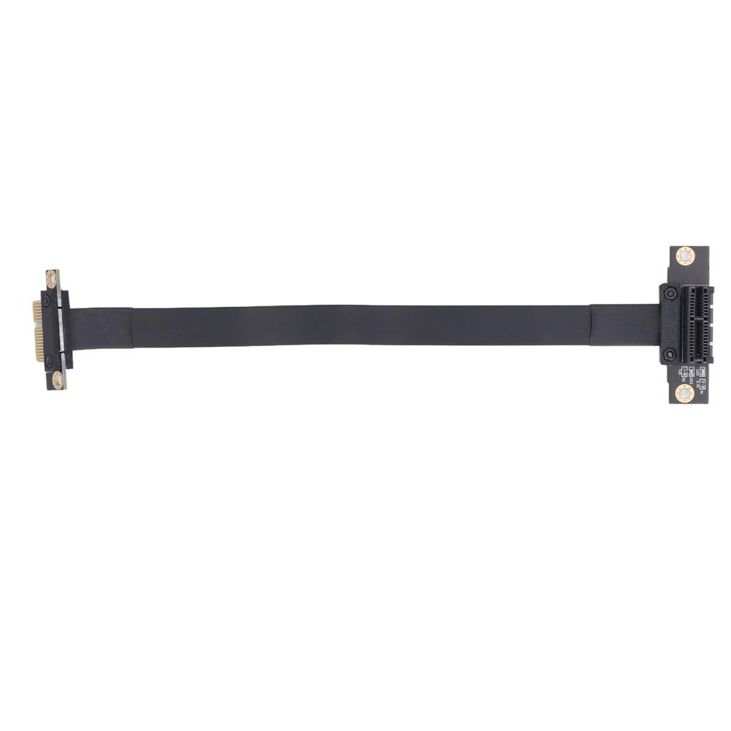 Удлинительный кабель PCI E 3.0 1X to 1X 8 Гбит/с 20 см, 90 градусов, прямой угол, удлинитель PCI E 3.0 1X для