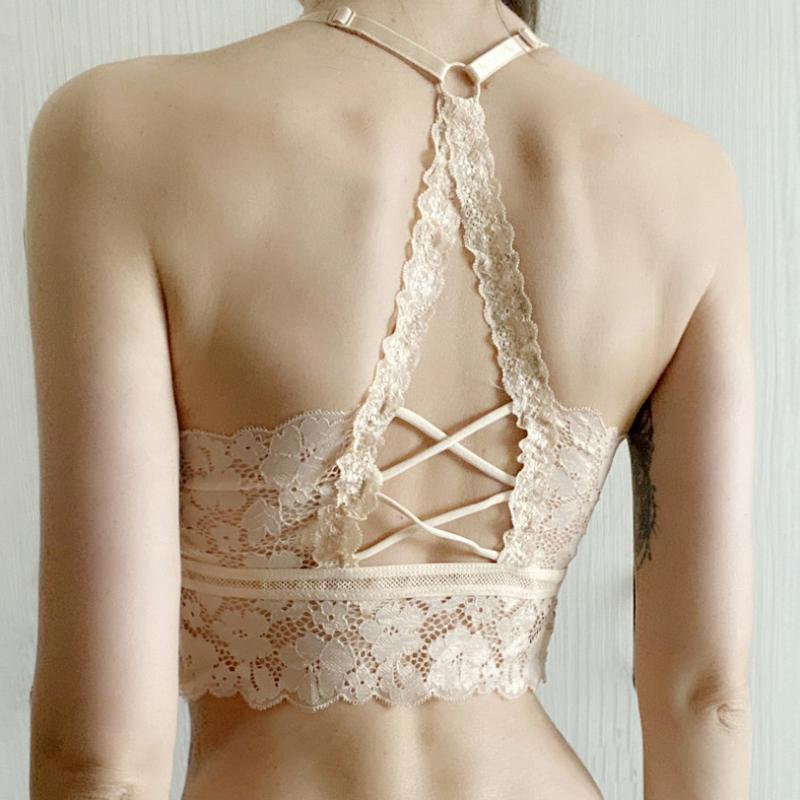 Новый сексуальный кружевной бюстгальтер без косточек, нижнее белье, укороченные топы, жилеты, укороченный топ, бюстье, топы на бретельках, жилет с лямками на спине, камзол
