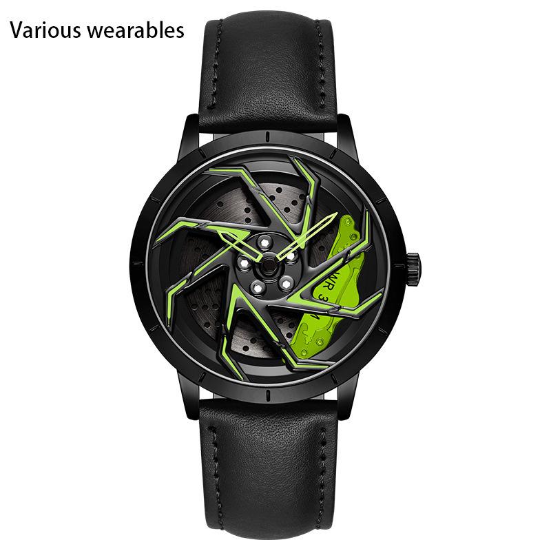 Ремень Подросток Личность Тренд Водонепроницаемый Студент Мужской Кварцевые Часы