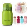 200ML Creative Flip Top Thermal Mug Stainless Steel Easy To Carry One Touch Kids Thermos Bottle Flask with Button Lid