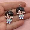 10Pcs Cartoon Resin Kpop Demon Hunters Charm Pendants Diy Earrings Necklaces Bracelet Jewelry Accessories Making Supplies