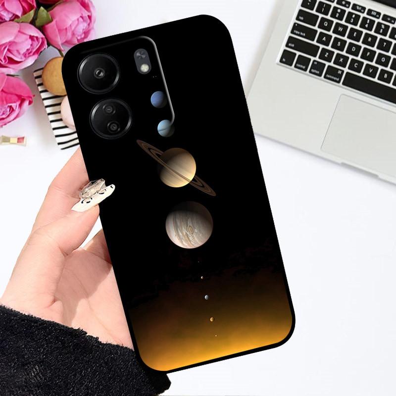 Чехол для Xiaomi Poco C65 Redmi 13C 4G Милый Мультяшный Чехол Мягкий Силиконовый Чехол для Телефона Для Xiaomi Redmi 13C Poco C65 C 65 Бампер
