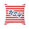 США 4 июля День Независимости Подарки Декор дивана Наволочка Подушка Домашняя декоративная наволочка Подушка с принтом фейерверков