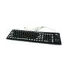 Portable Silent Foldable Silicone Keyboard Usb Flexible Soft Waterproof Roll Up Keyboard For Pc
