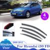 Window Visor for Hyundai I30 FD Elantra Touring 2009~2012 Car Side Sun Rain Guard Deflector Vent Smoke Cover Shelters Accessorie