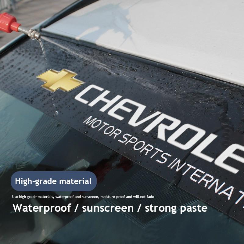 Наклейки на переднее и заднее стекло автомобиля Автоаксессуары для Chevrolet CRUZE Spark Captiva Tracker Epica Nubira Lanos Z71 Sail