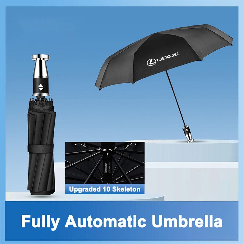 Upgraded Car Portable Automatic Folding Umbrella For Lexus NX ES UX US RC LX GX IS RX 200 250h 350h LS 450h 260h 300h UX200HZ3 
