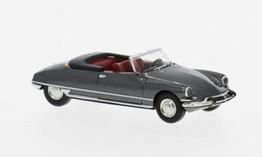 BREKINA 1/87 Citroën DS19 Кабриолет Серый BREKINA DS 19 Кабриолет Масштаб HO Металлическая Модель Автомобиля