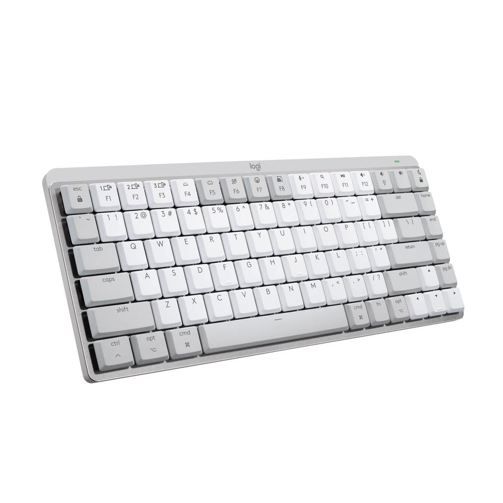 Logitech KX850M MX MECHANICAL MINI for Mac Minimalist Wireless Mechanical Performance Keyboard US Layout Brown Axis Tactile Tenkeyless Quiet Keying