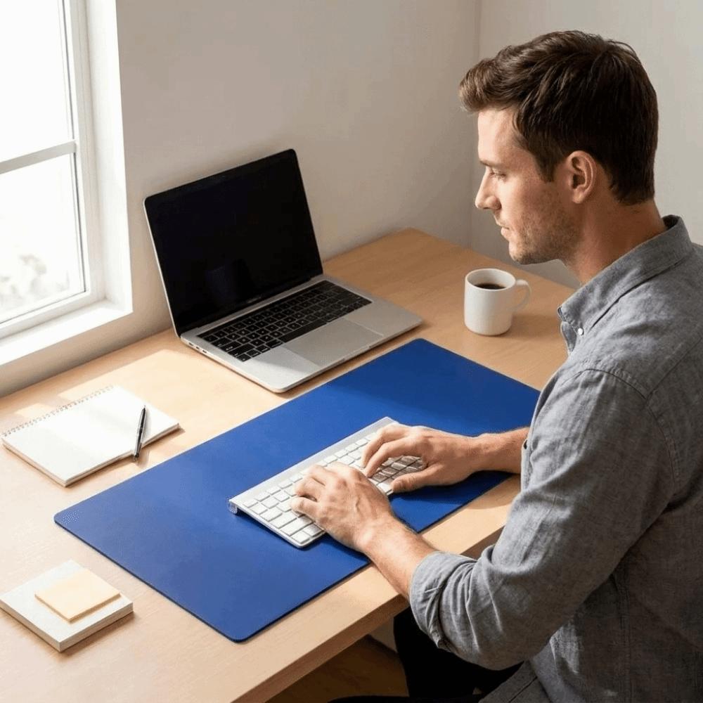 Erasable Double-Sided Desk Mat Double Sided Drawing Table Mat Writing Desk Pad  Gaming