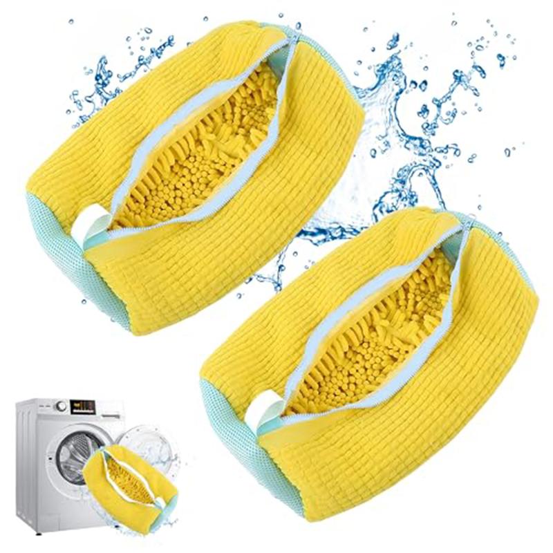 1/2pcs Shoe Washing Bag for Washing Machine Laundry Shoe Bag For Washer And Dryer Reusable Shoe Washing Bag for All Shoe Types