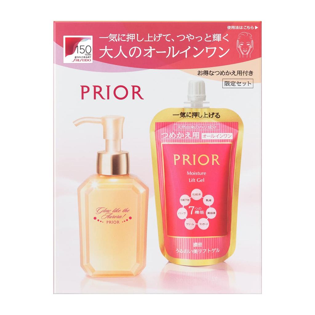 Prior Moist Beauty Lift Gel Limited Set sp Comfortable Aroma Bouquet Тонкий аромат 120 мл+105 мл