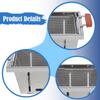 Folding Grill Camping Barbecue Grill Portable Sturdy Barbecue Rack for Lakeside