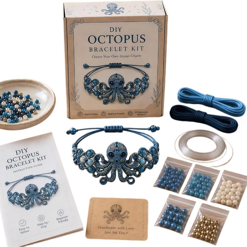 Hummingbird Design Beaded Bracelet Making Kit Full Set Handmade Bracelet Craft Set  Gift Giving
